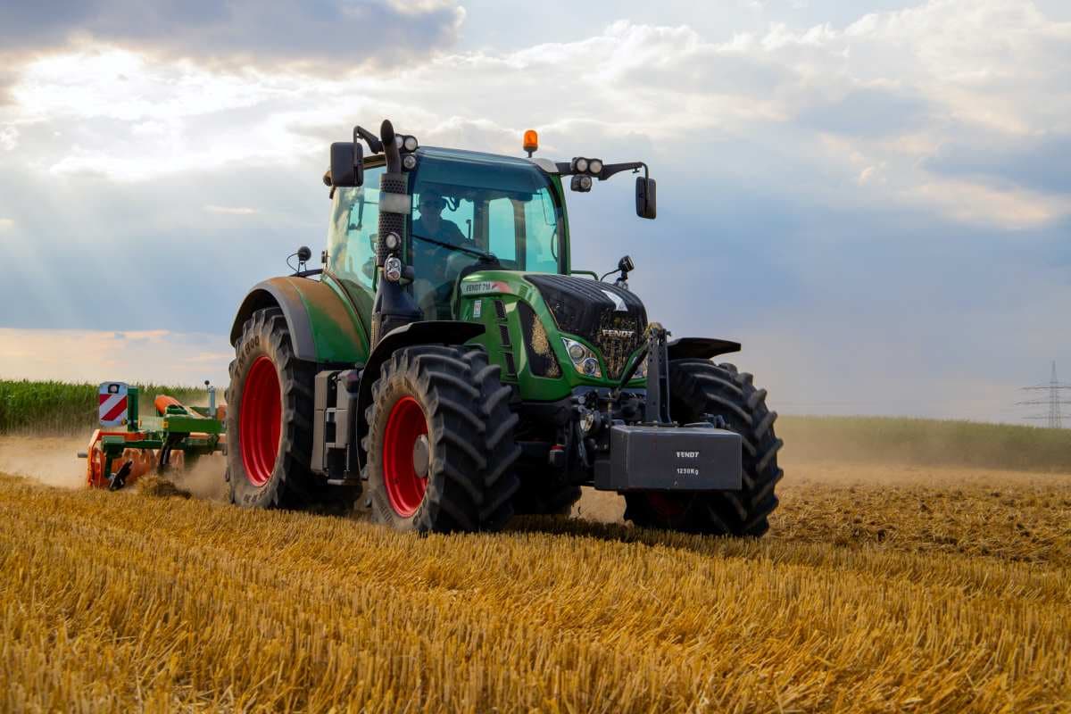 Tractors in agriculture